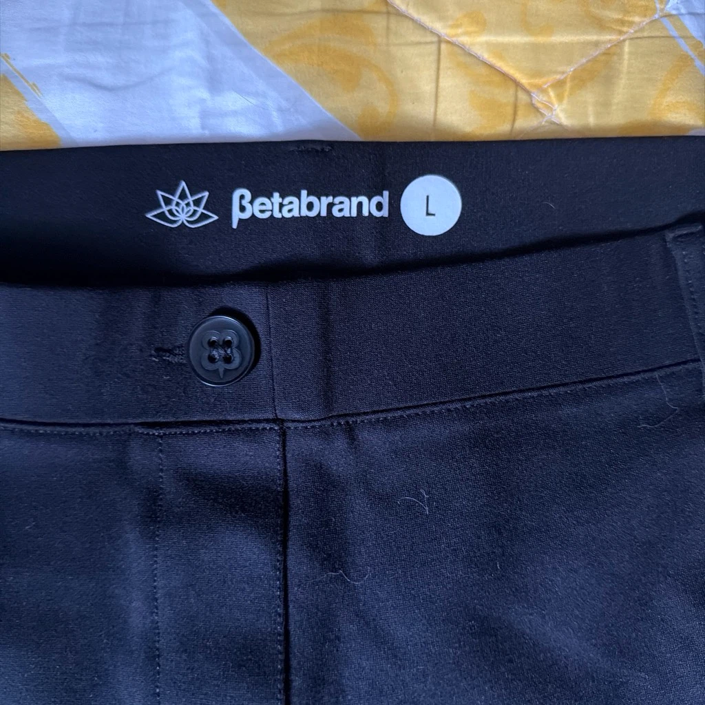 Betabrand Black Dress Pants Size L - photo 4