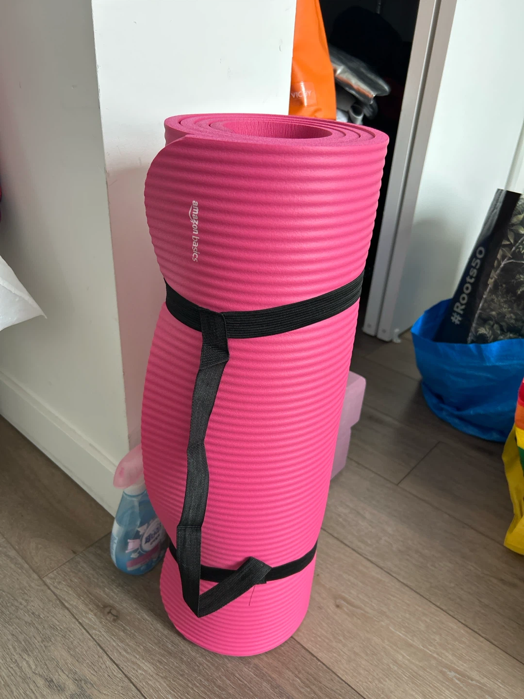 Pink Yoga Thick Mat Amazon basics
