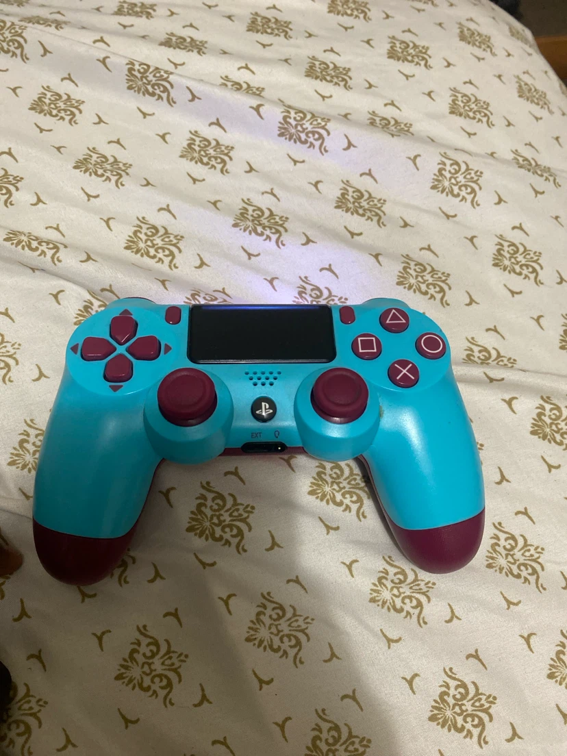 PlayStation 4 DualShock 4 Controller - Blue & Burgundy