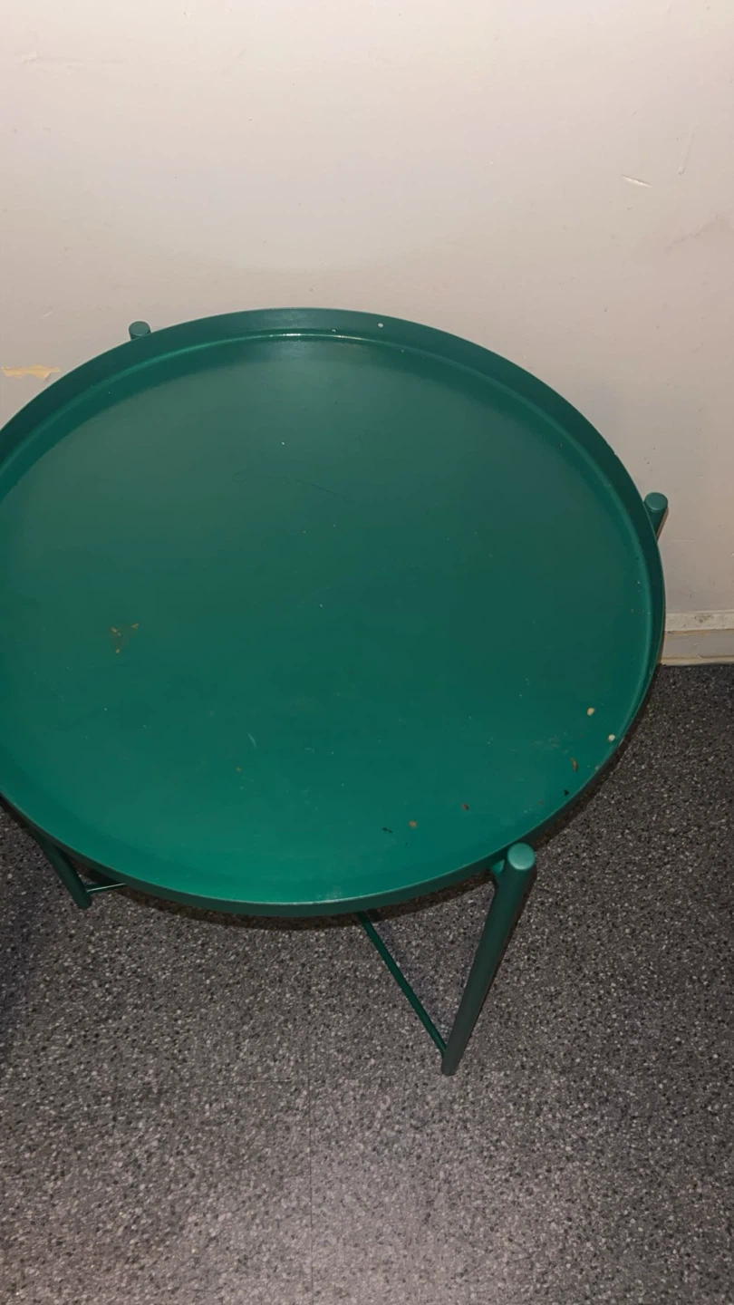 Green Round Side Table - photo 2