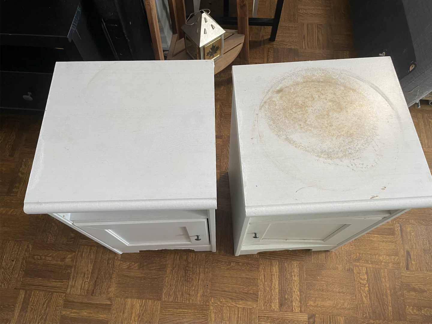 Pair of White Nightstands - photo 3
