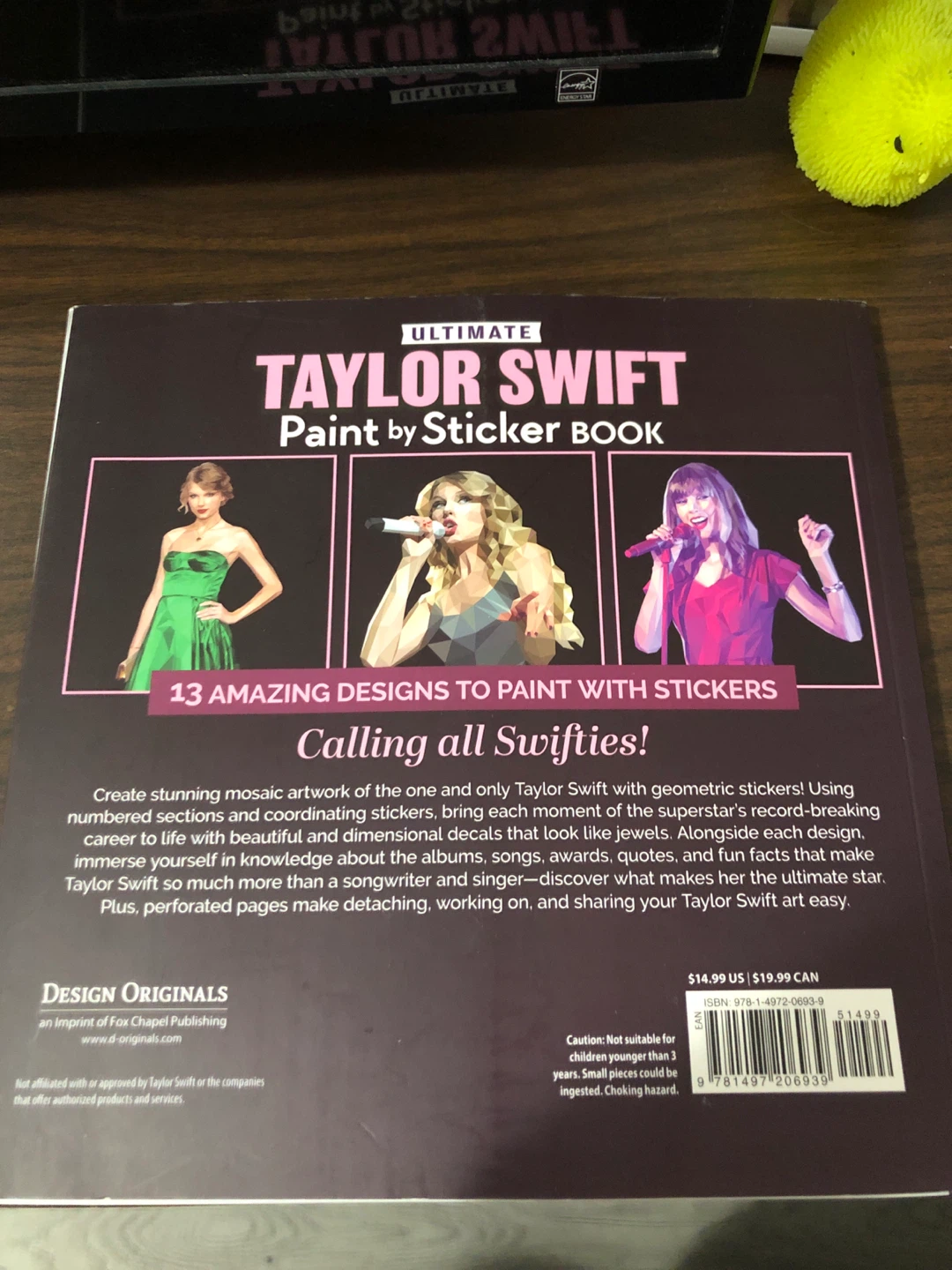Ultimate Taylor Swift Sticker Mosaic Art Book - photo 2