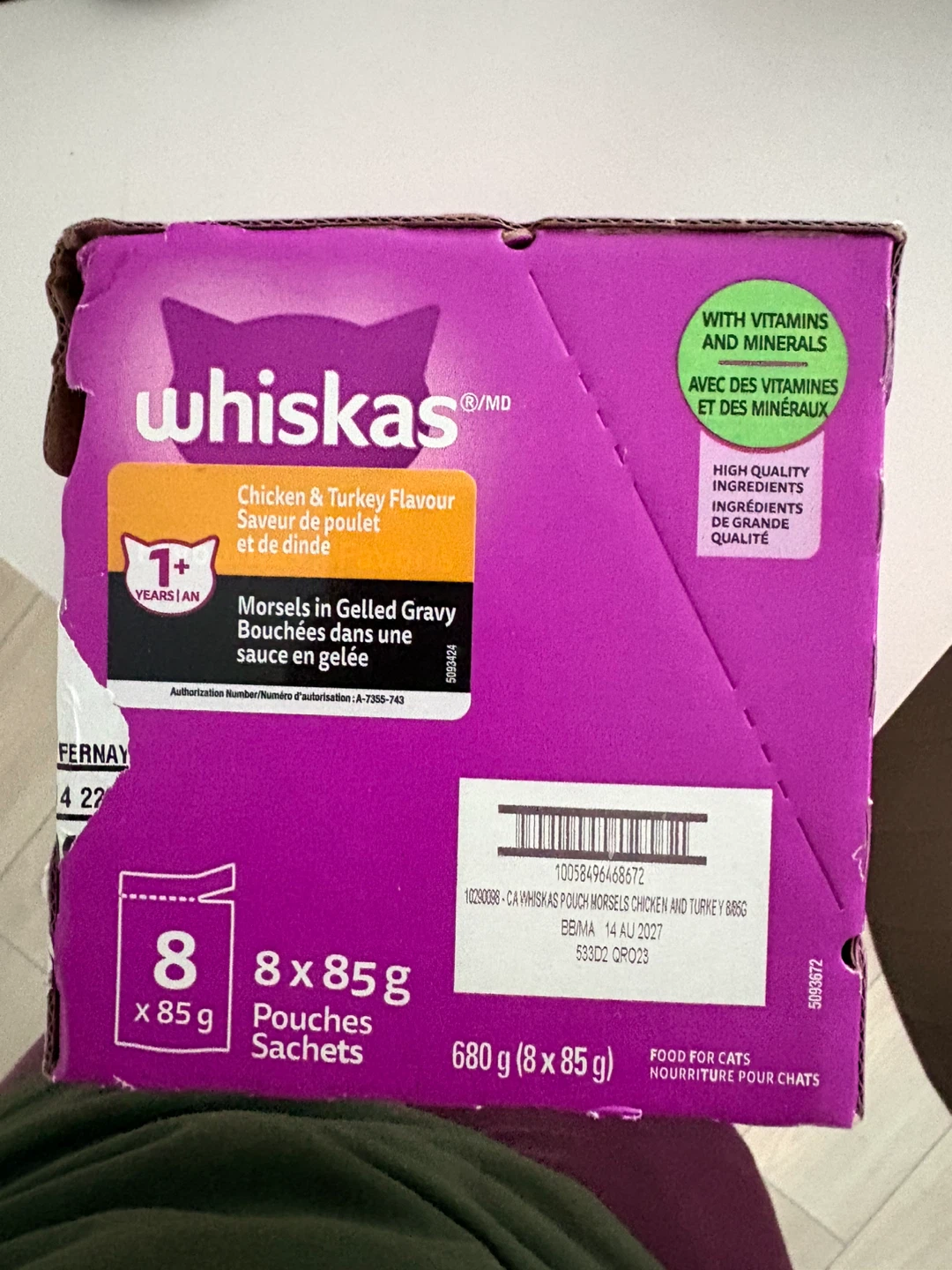 Royal Canin Kitten Dry and Whiskas Cat Food - photo 3
