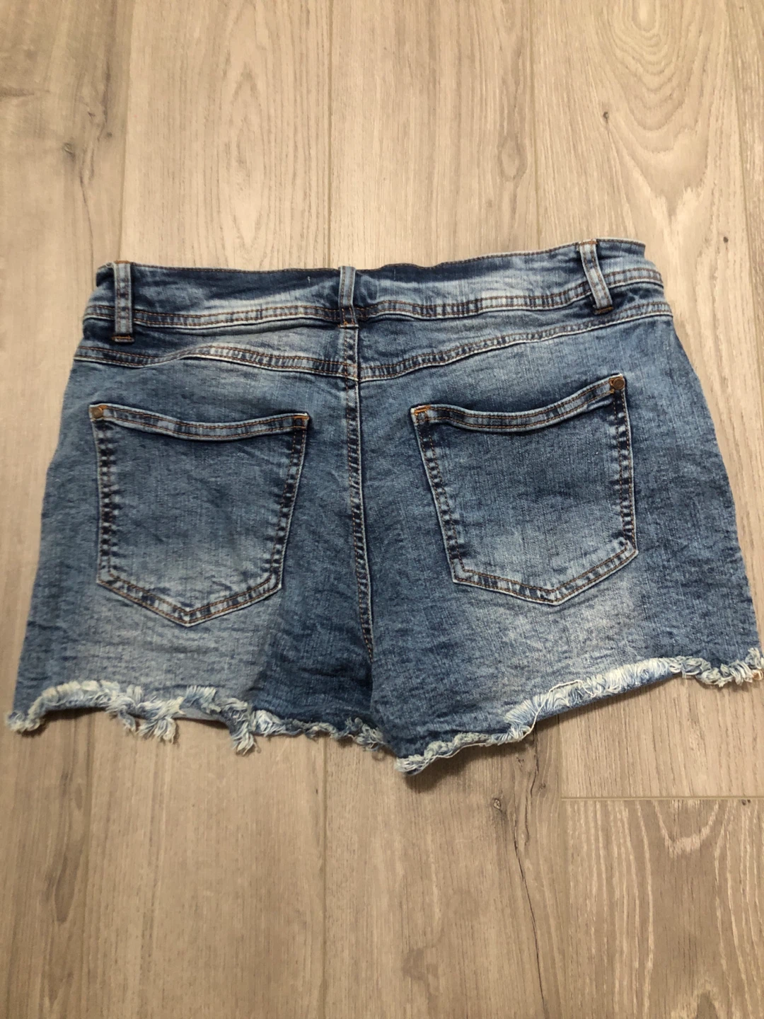Eighty Two Arden Shortie Denim Shorts - photo 2