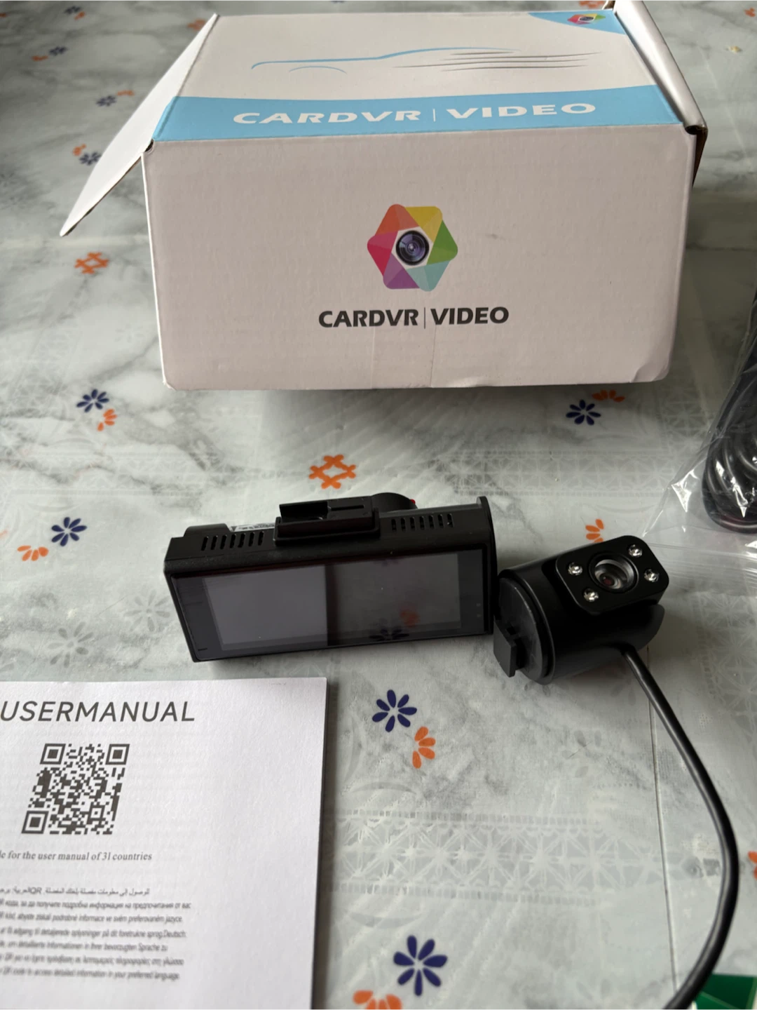 1080P Dual Lens Dash Cam + 128GB Memory Card - photo 2