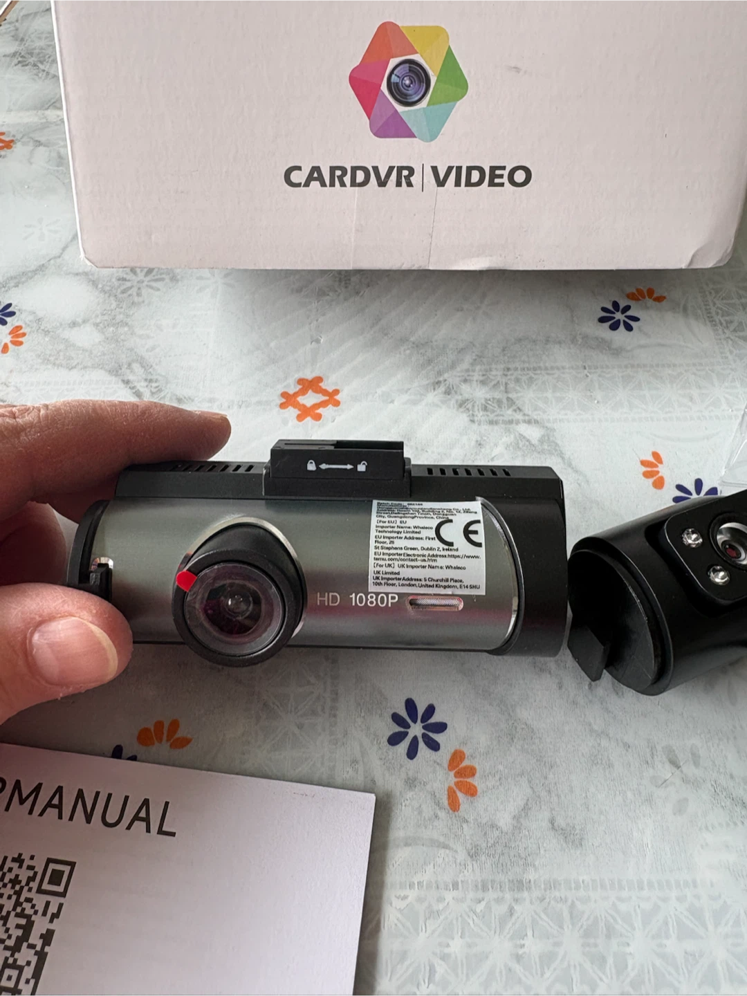 1080P Dual Lens Dash Cam + 128GB Memory Card - photo 3