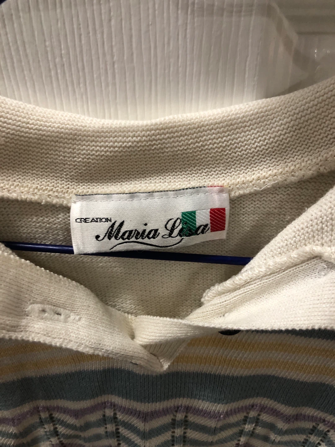 Maria Lisa Sleeveless Collared Sweater - photo 2