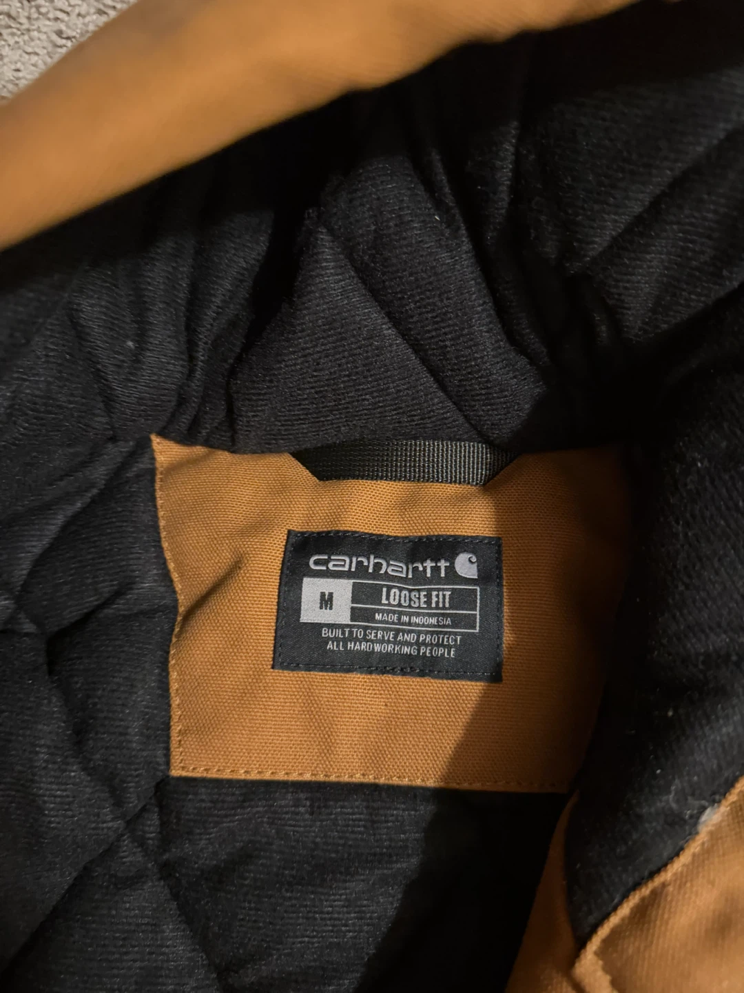 Carhartt Brown Quilted Lined Detroit Jacket Size Medium - photo 4