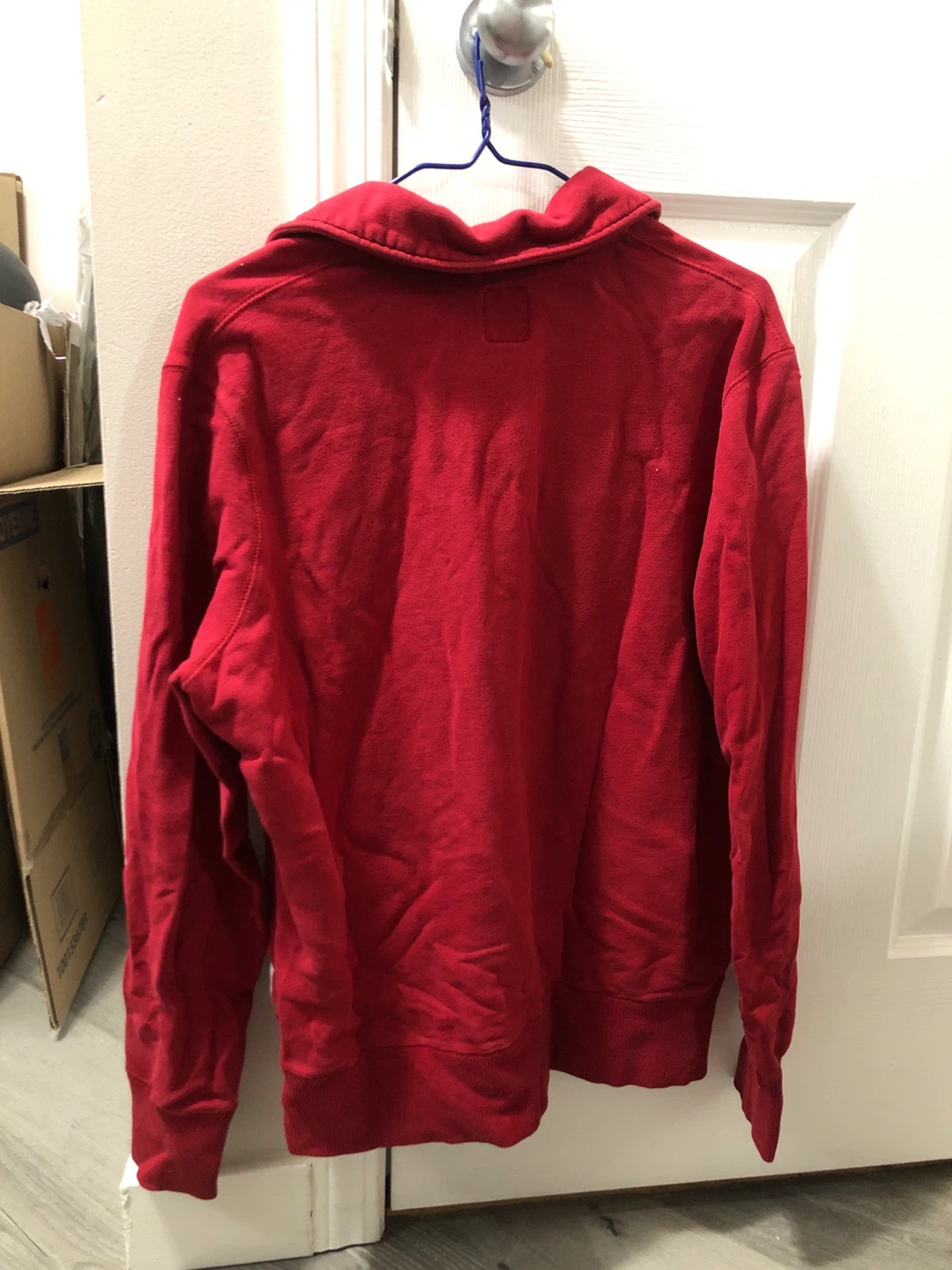 Roots Athletics Red 1/4 Zip Sweatshirt - photo 3