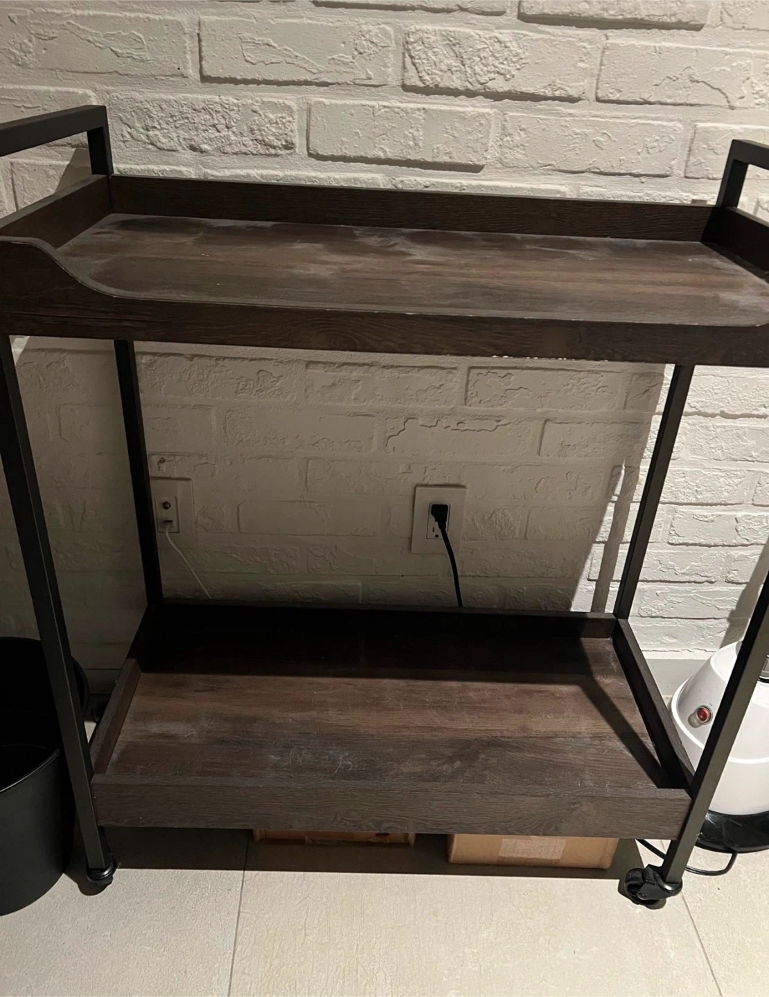 2-Tier Rolling Cart
