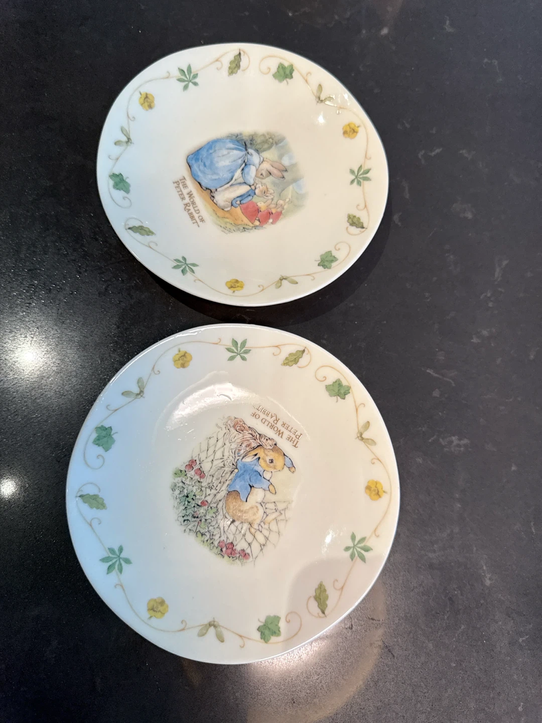 New The World of Peter Rabbit Saucers (Set of 2)