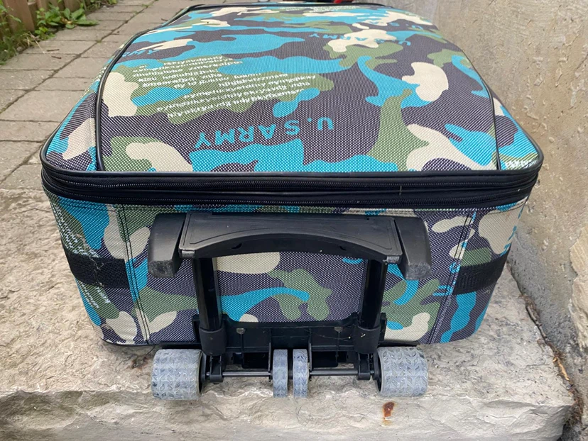 U.S. ARMY Camouflage Rolling Suitcase - photo 5