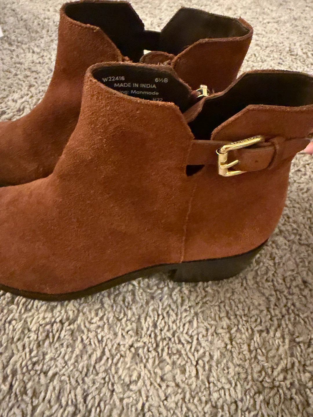 Cole Haan Suede Ankle Boots