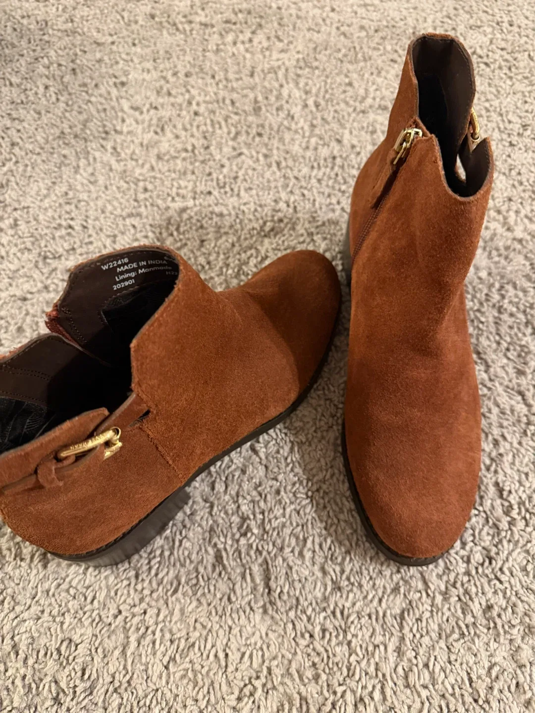 Cole Haan Suede Ankle Boots - photo 2