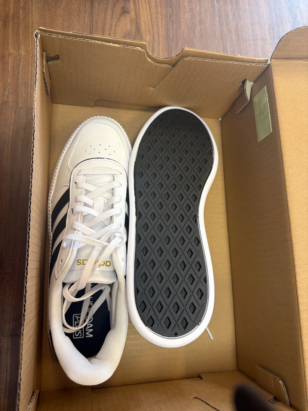 Adidas White/Black Sneakers - photo 2