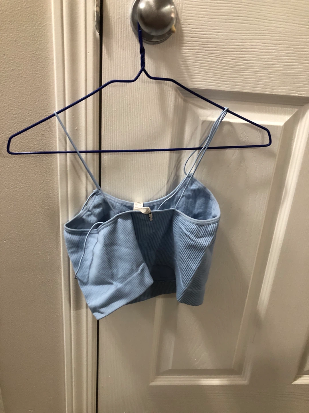 ZENANA Light Blue Ribbed Tank Top - photo 3