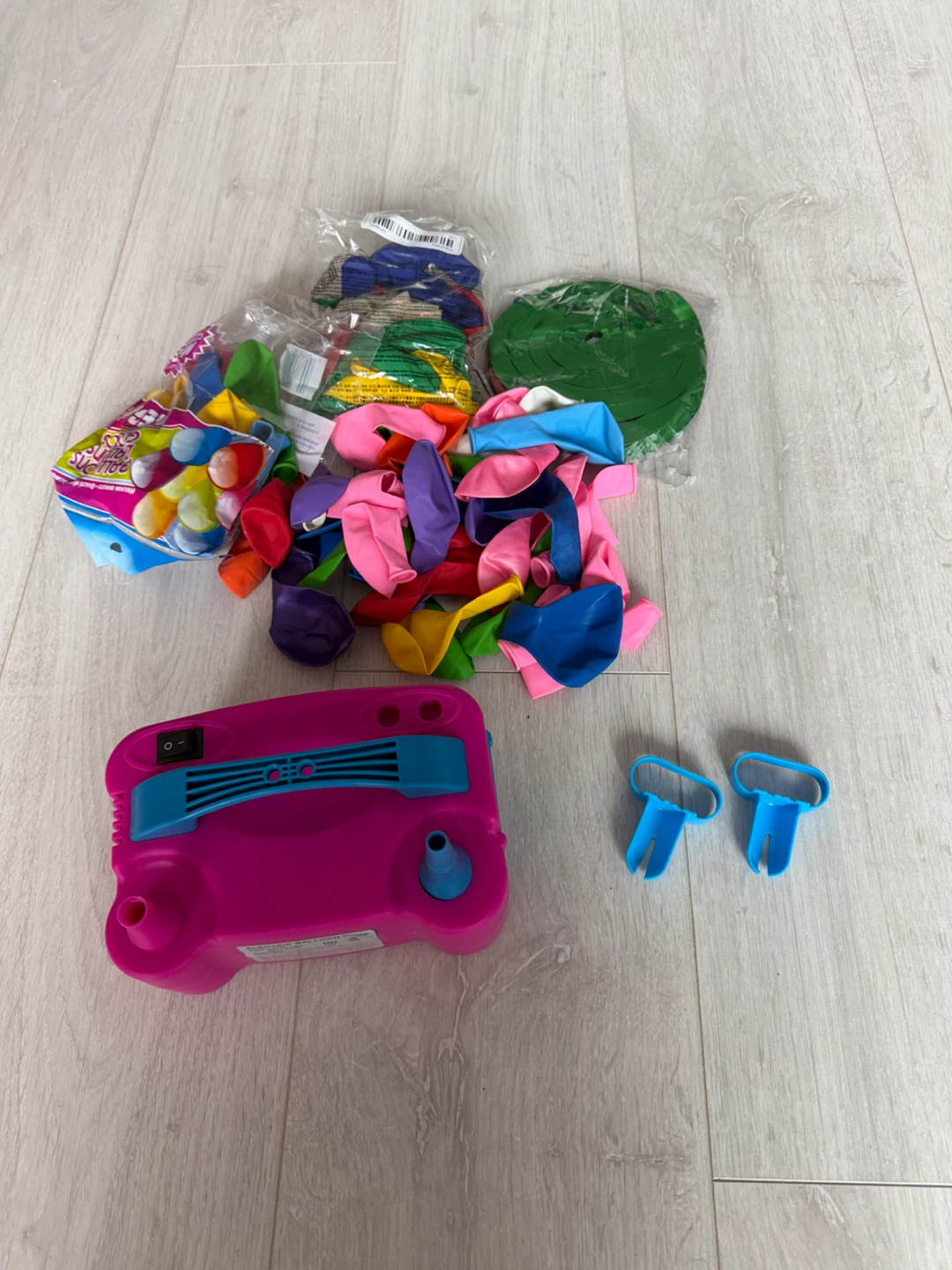 Electric Balloon Pump Set with Accessories