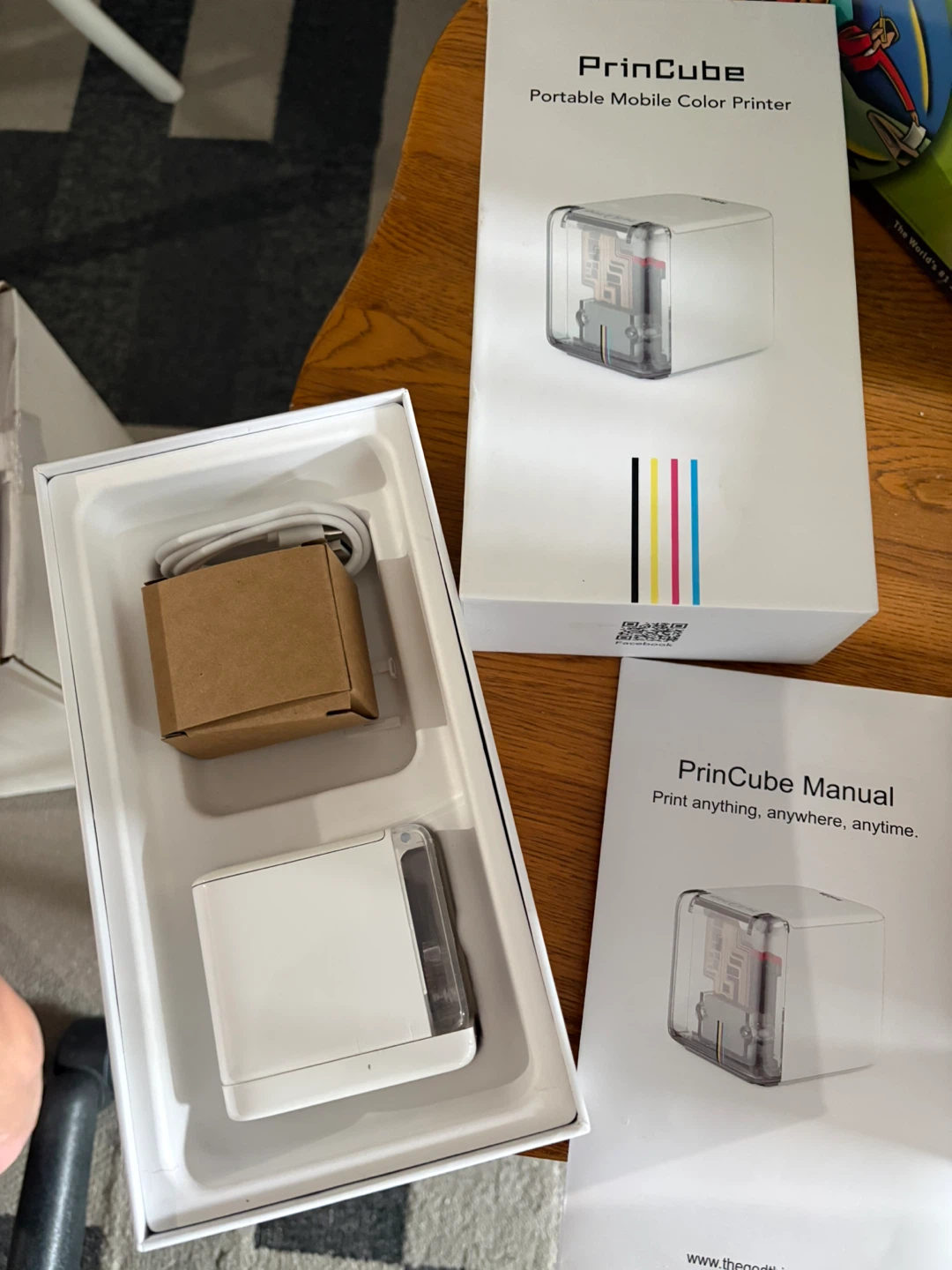 PrinCube Portable Mobile Color Printer