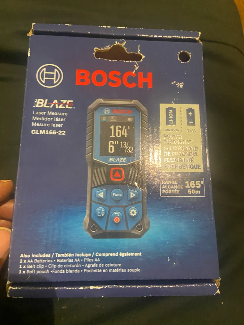 Bosch BLAZE GLM165-22 Laser Measure - photo 2
