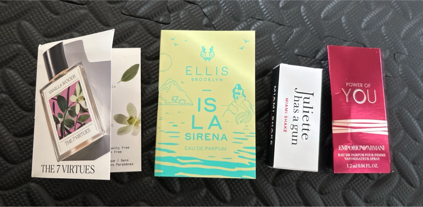 Assorted perfume samples- brand new