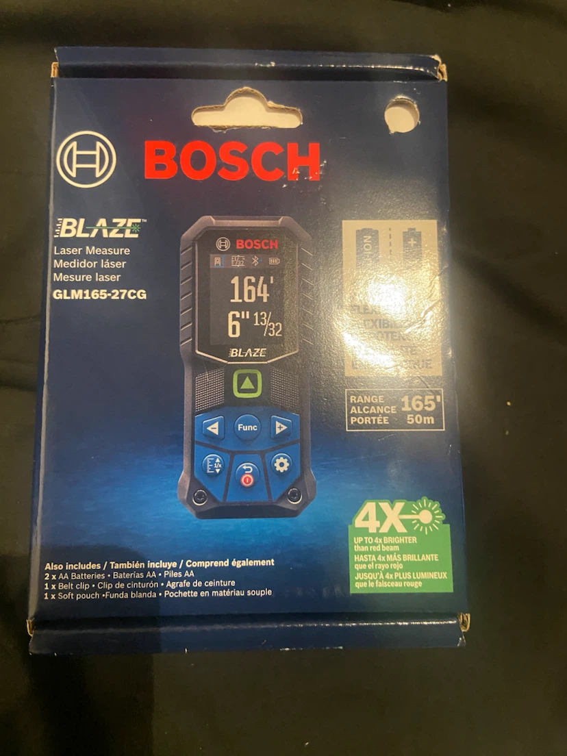Bosch Blaze GLM165-27CG Laser Measure - photo 2