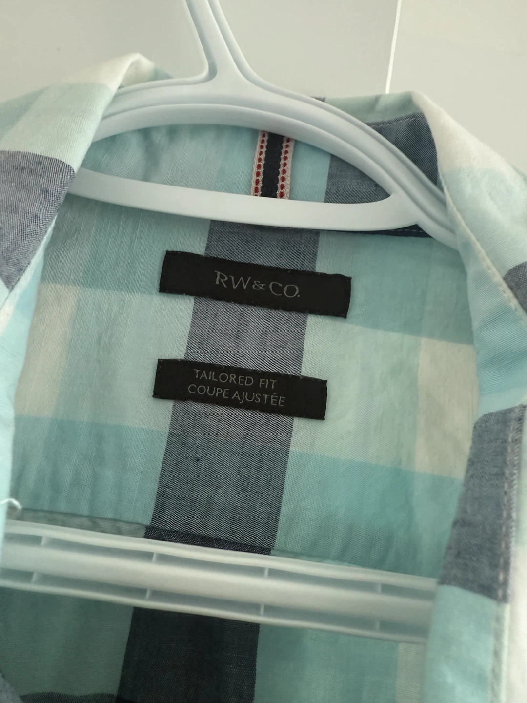 RW&CO. Tailored Fit Plaid Shirt - photo 2