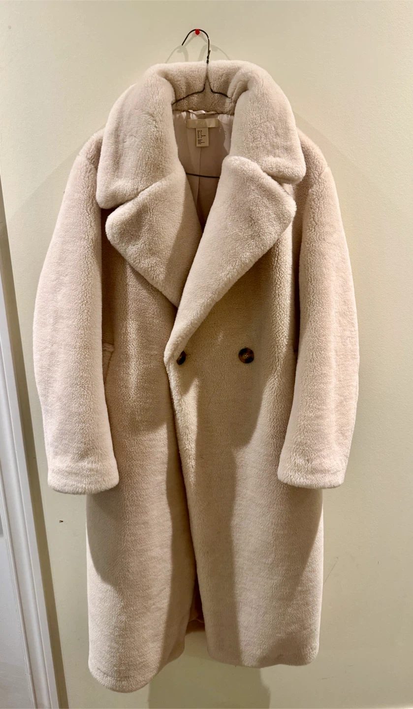 H&M Teddy Coat