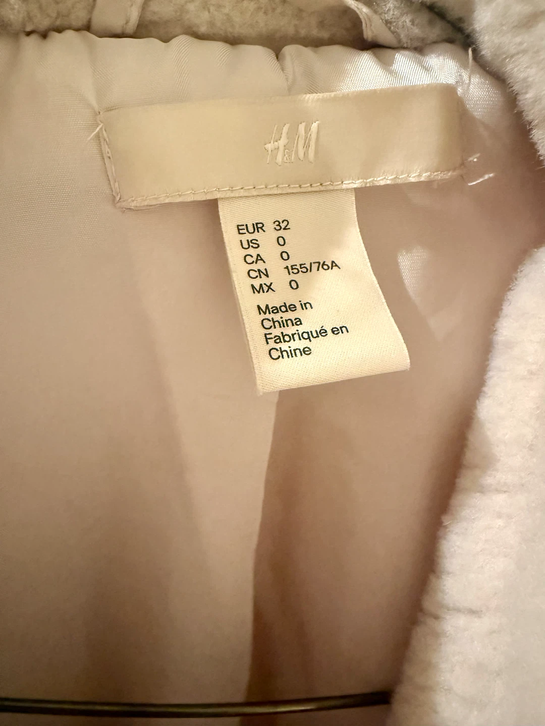 H&M Teddy Coat - photo 3