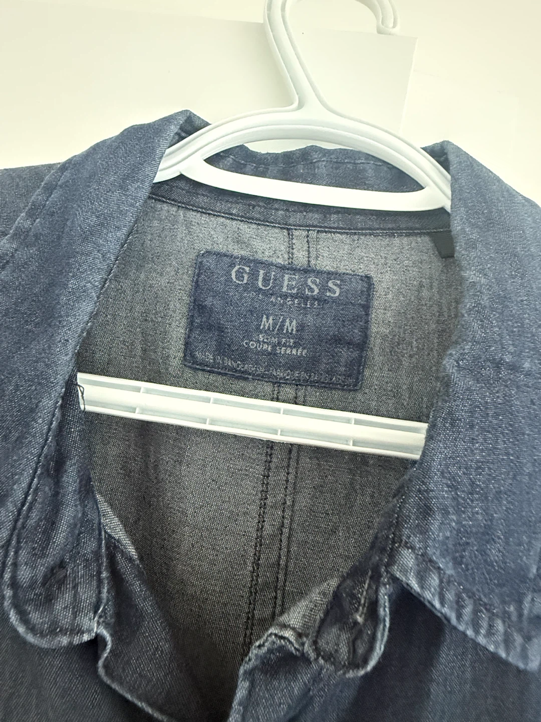 GUESS Short Sleeve Denim Shirt - photo 3
