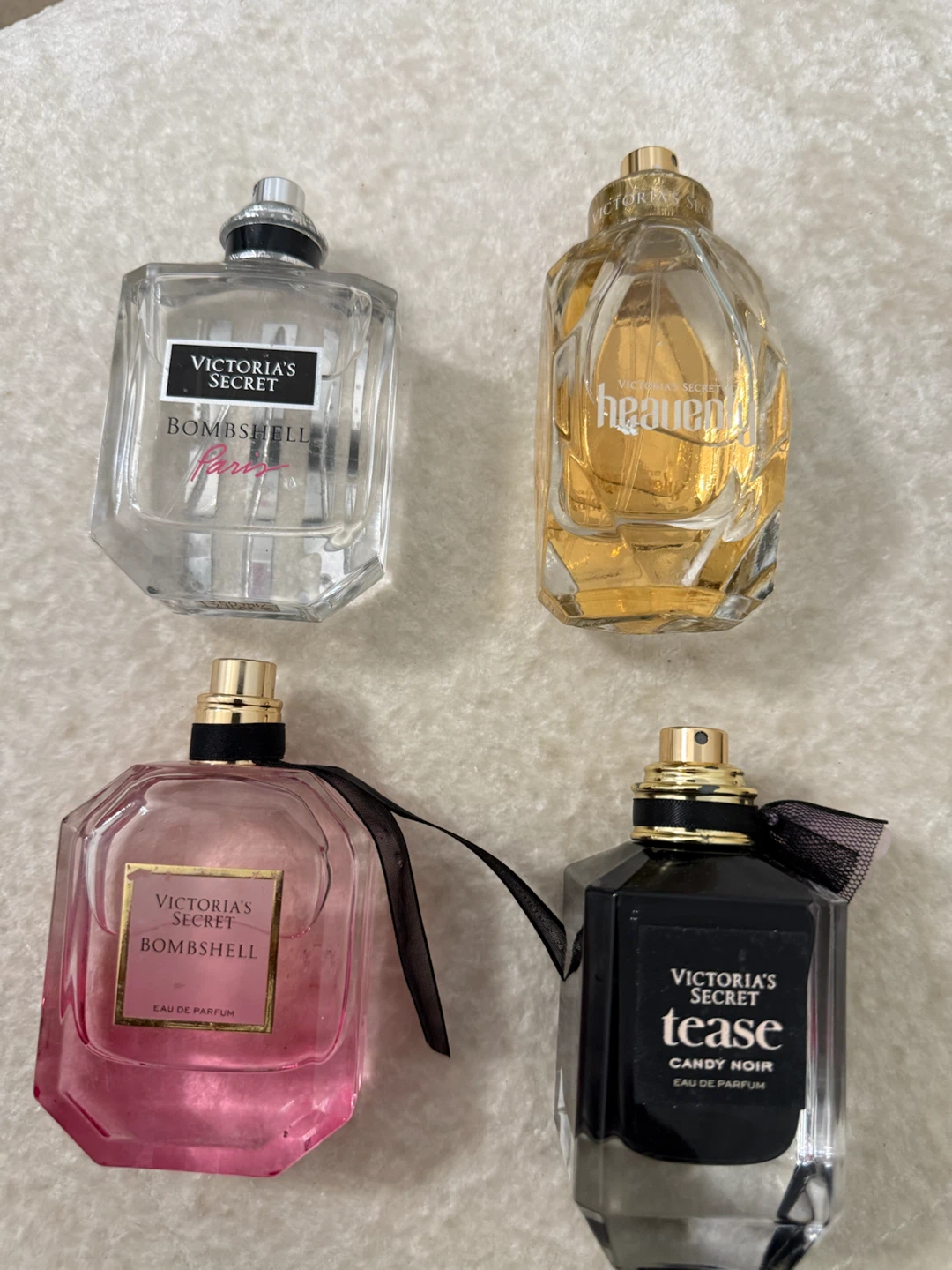 Assorted unbox/cap designers perfumes.