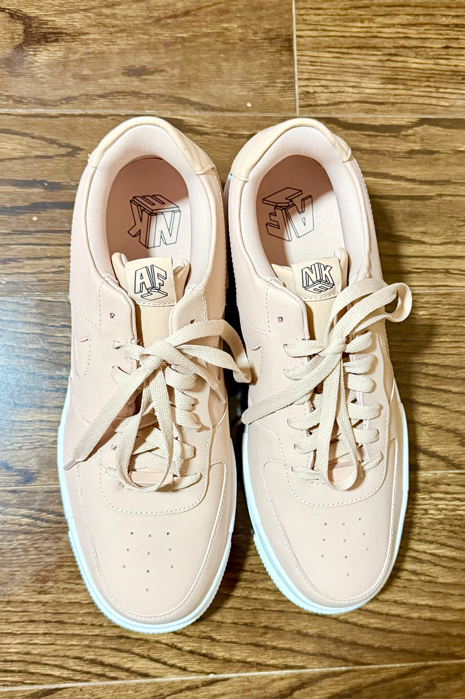 Nike Air Force 1 Pixel Shoes - Peach- Unisex