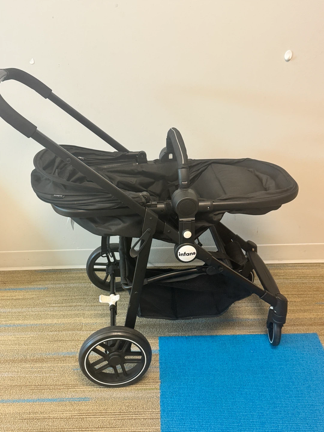 INFANS2-in-1BabyStroller,ReversibleBassinetStroller,Foldable - photo 4