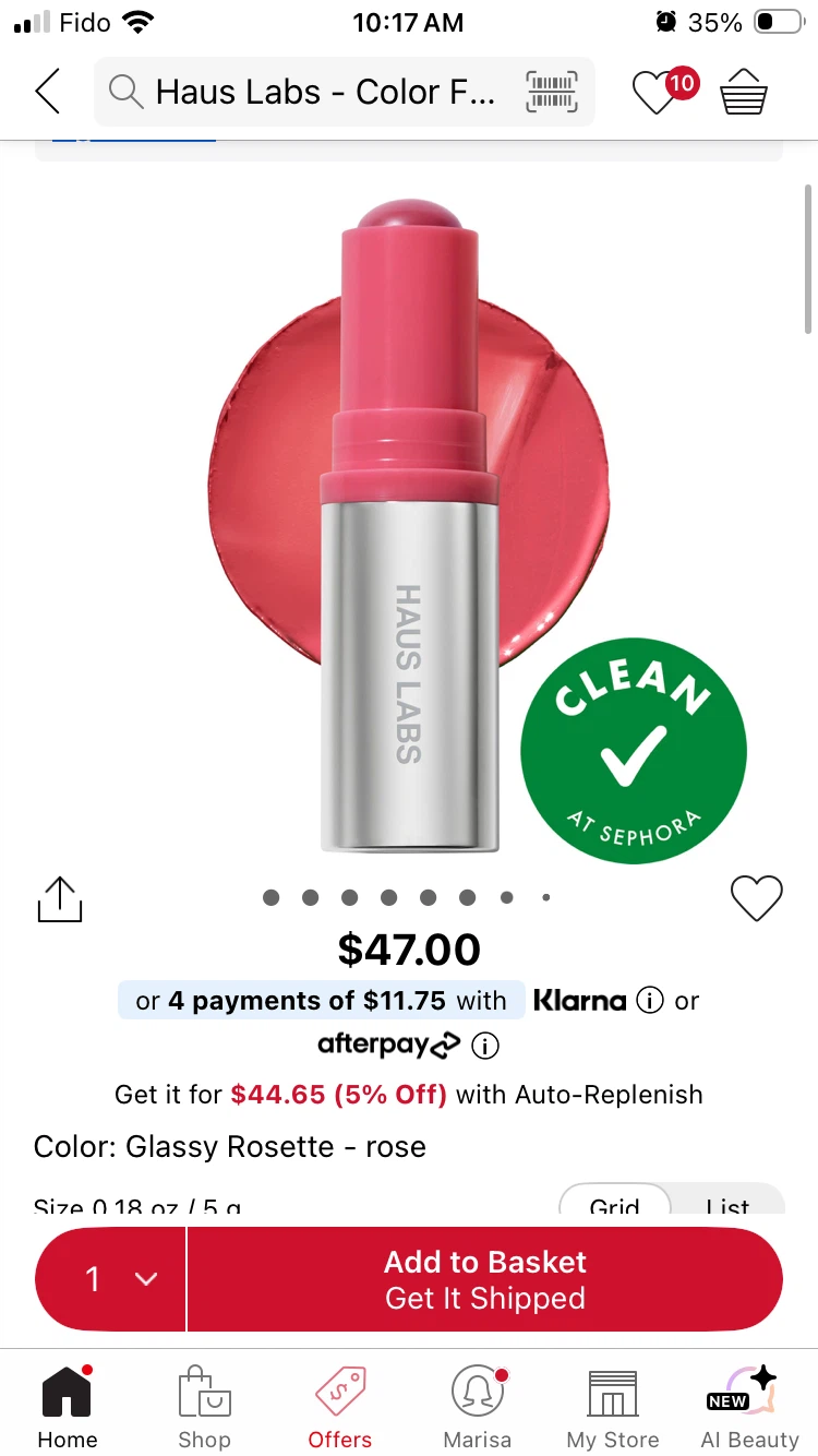 *NEW* Haus Labs Cheek and Lip Colour Stick