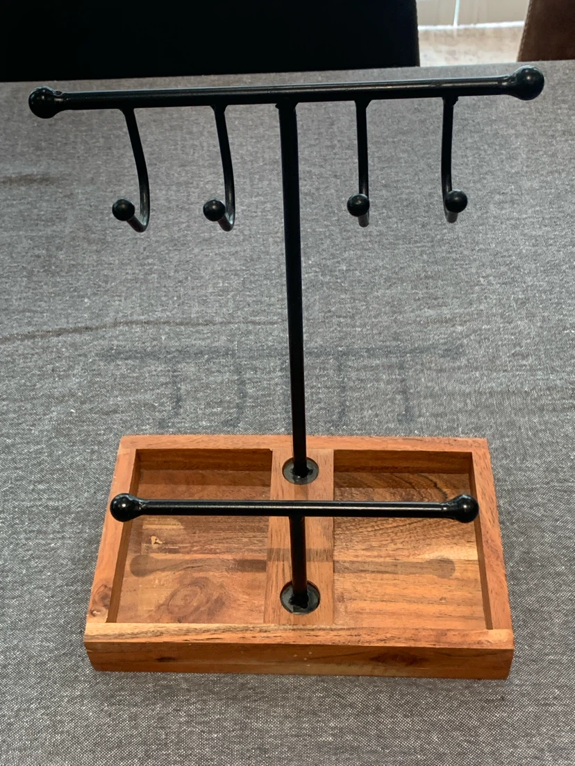 tabletop jewelry organizer stand display