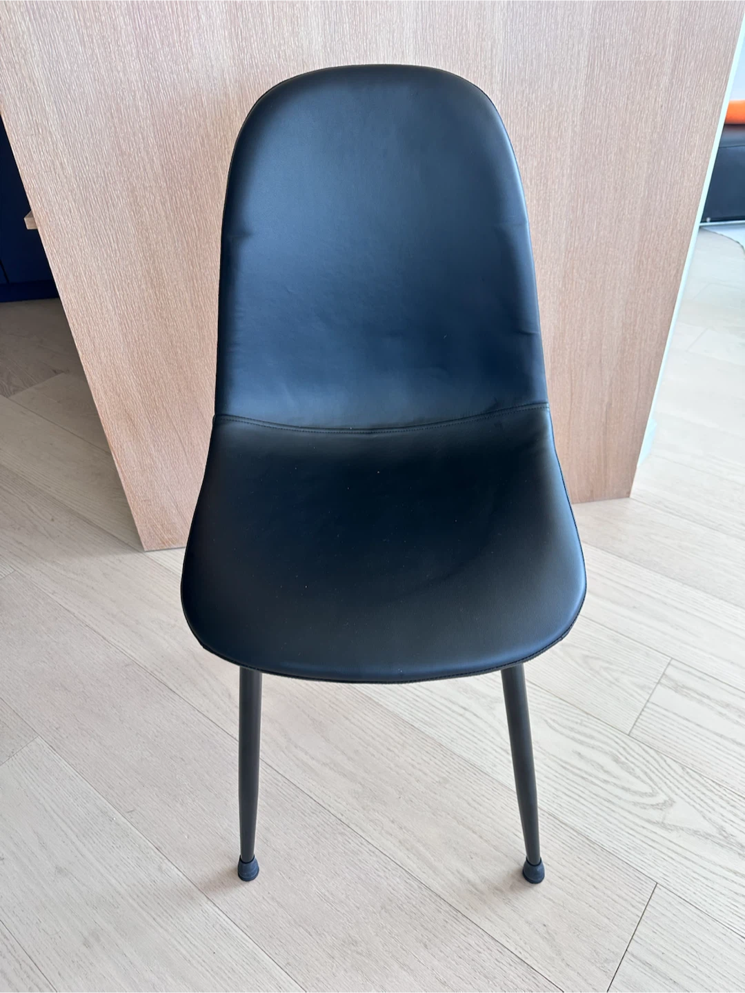 4 Black Chairs - vegan leather - photo 2