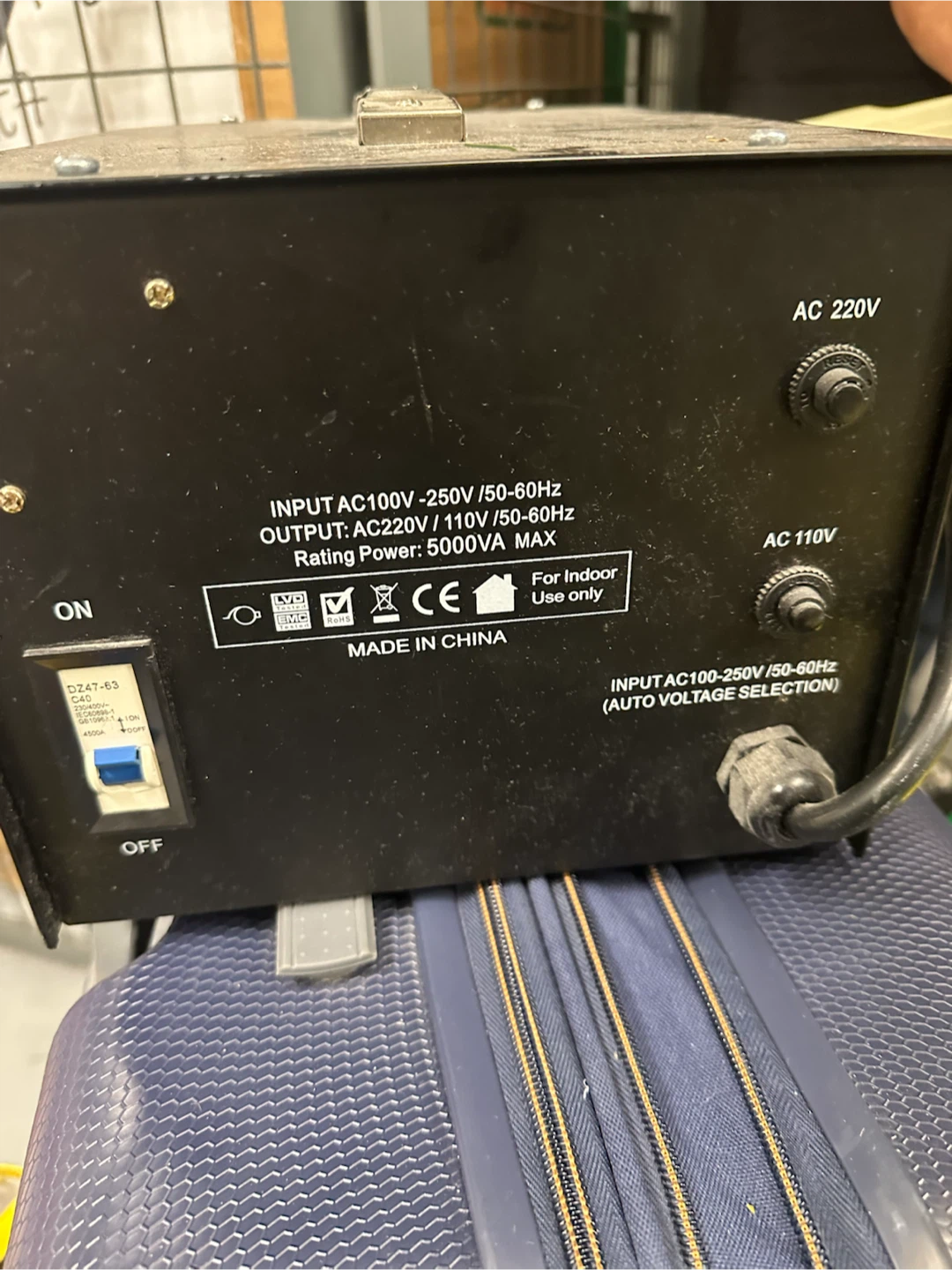 Voltage Transformer ST-5000T 5000VA - photo 2