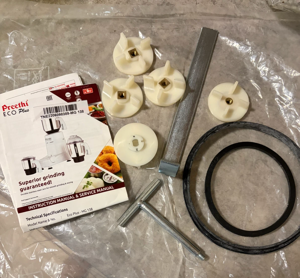 Preethi Eco Plus MG 138 Mixer Grinder - photo 3