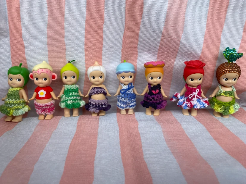 Crochet clothes for  Sonny Angel Figures
