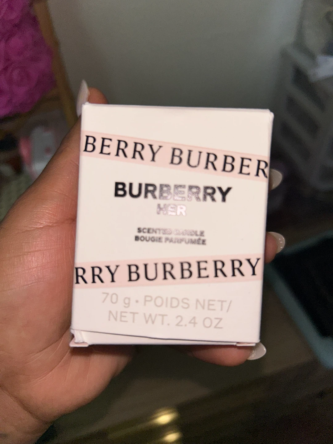 Burberry Her Scented Candle 2.4 oz