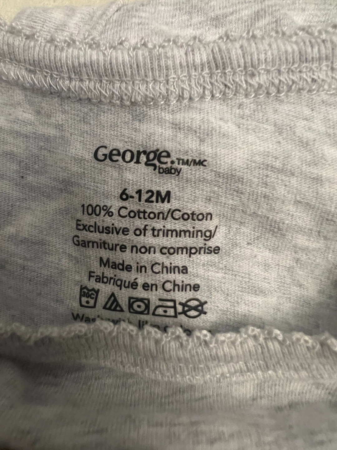 George Baby "Eid Mubarak" Onesie 6-12M - photo 2