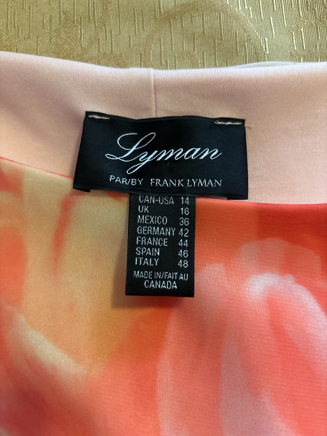 Lyman Floral Overlay Dress - photo 3