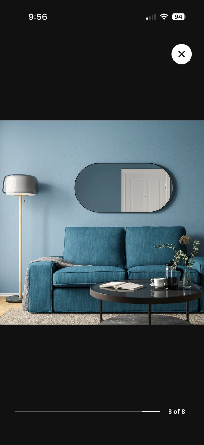 IKEA LINDbyn Mirror - Black - photo 3