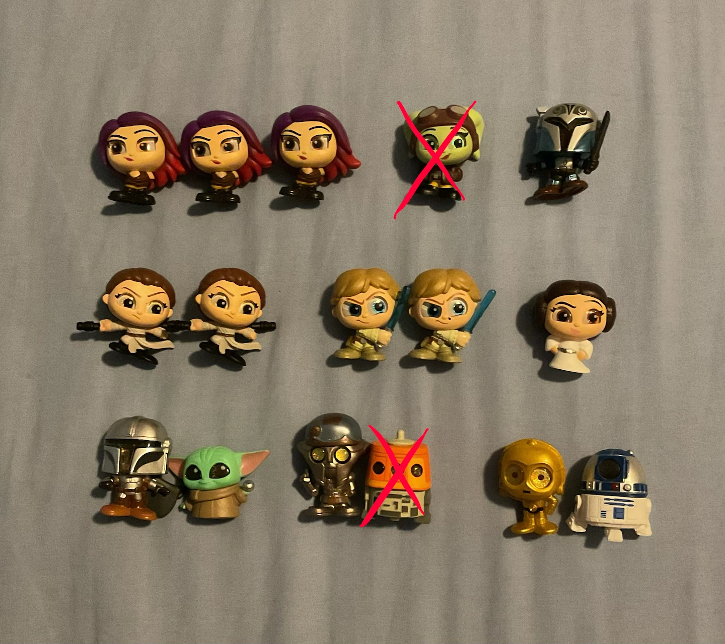 Star Wars Doorables Lot