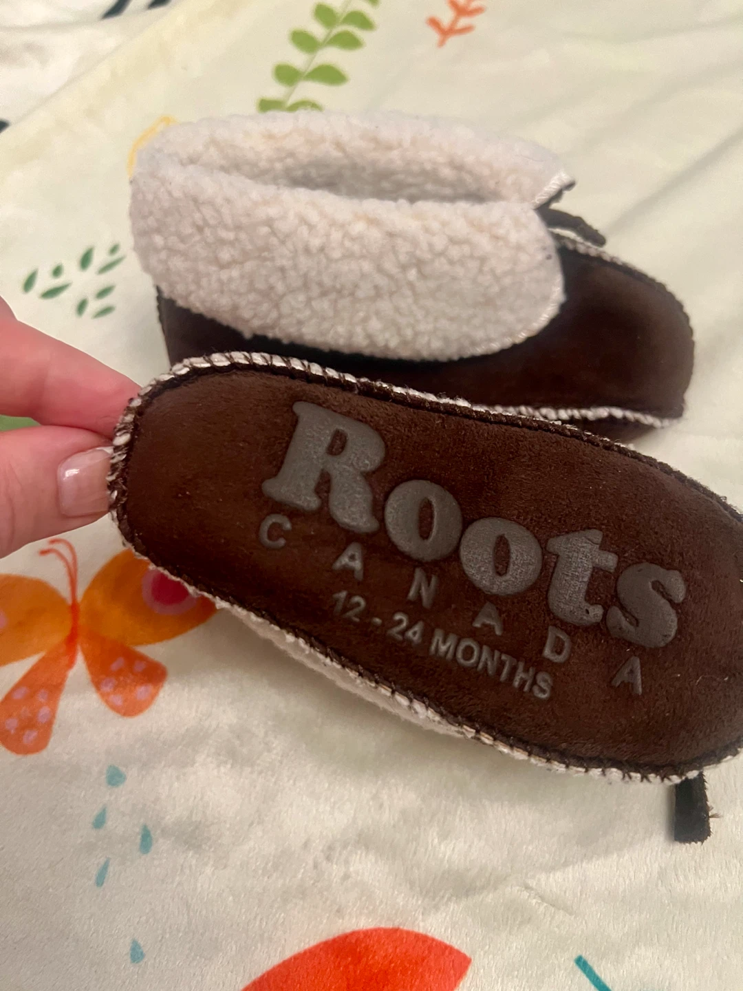 Roots Canada Baby Moccasins - 12-24 Months