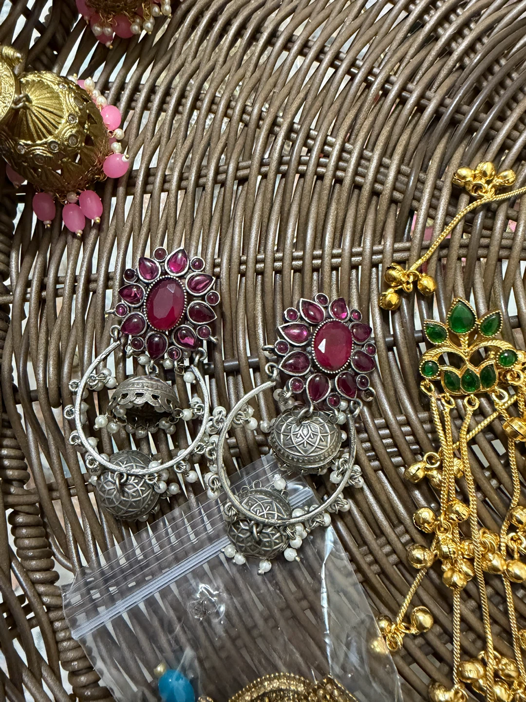 Oxidized earrings- last piece left - photo 2