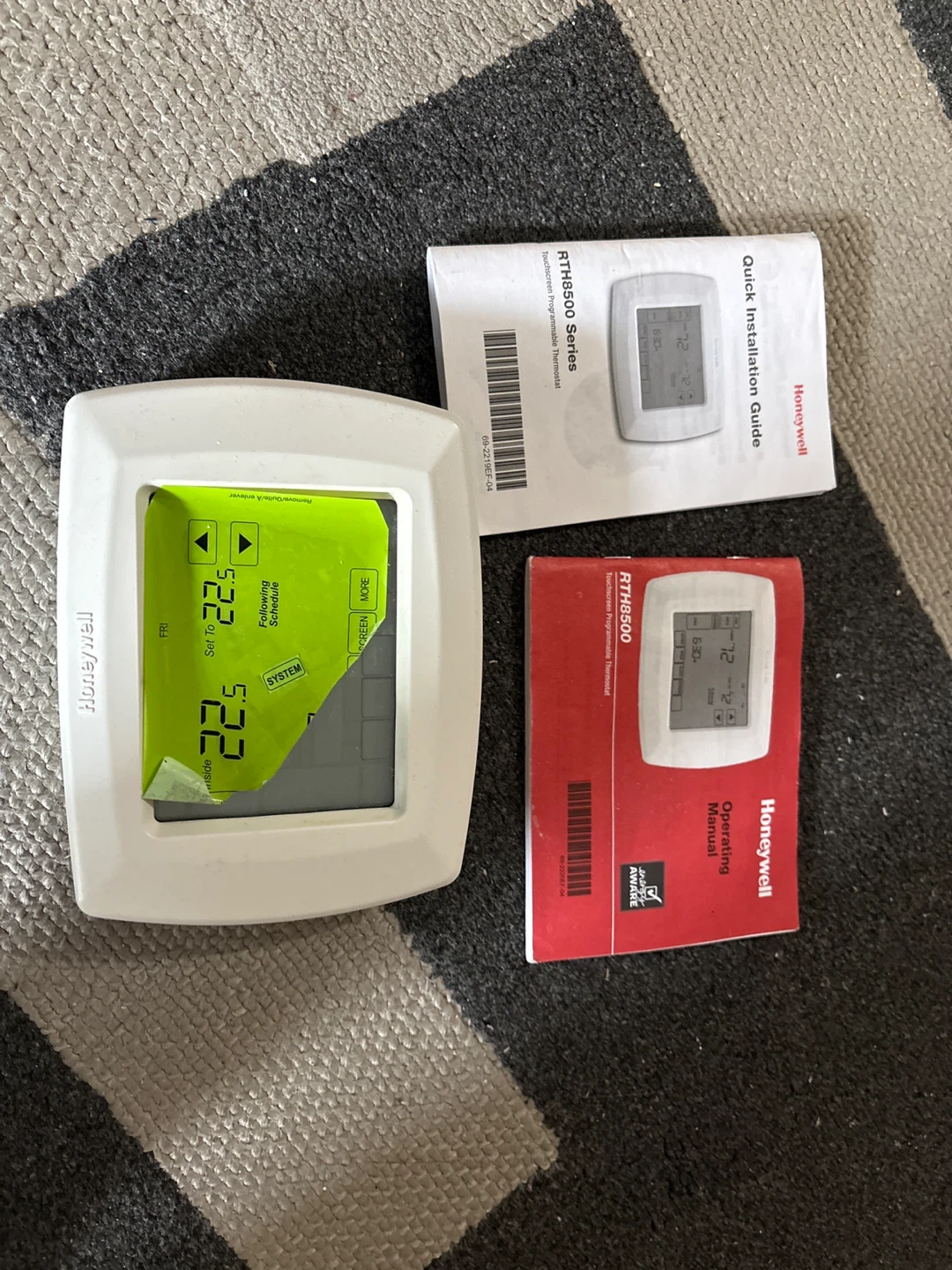 Honeywell RTH8500 Series Programmable Thermostat