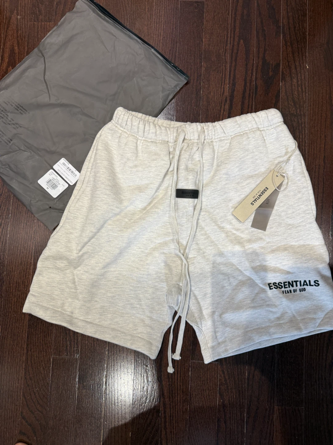 ESSENTIALS Fear of God Grey Sweat Shorts S and M
