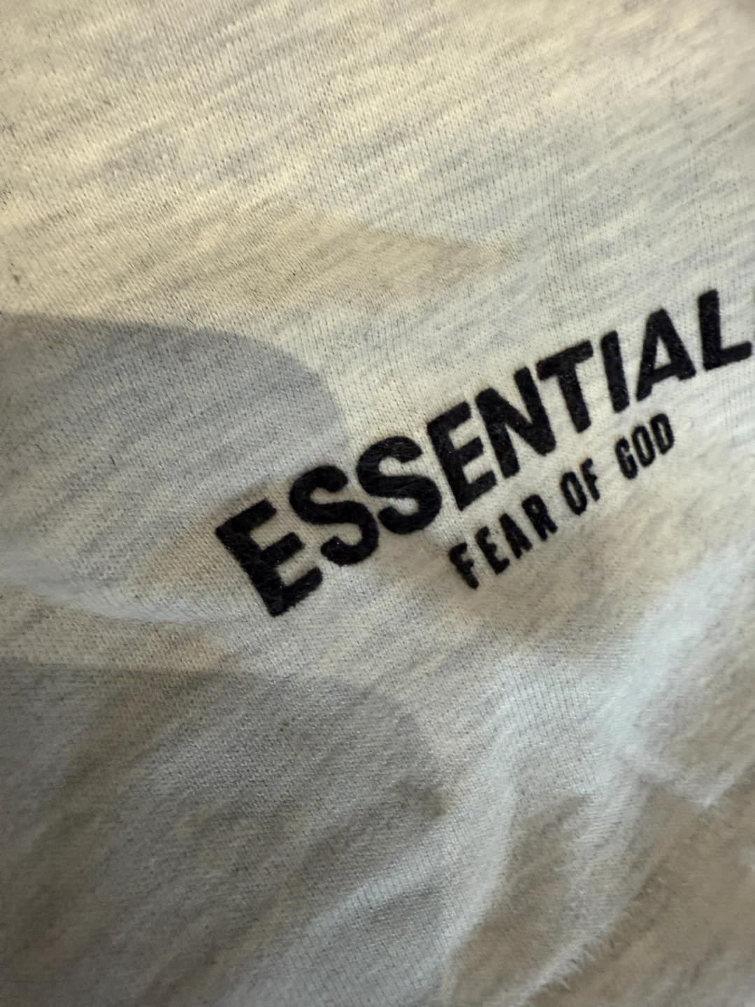 ESSENTIALS Fear of God Grey Sweat Shorts S and M - photo 5