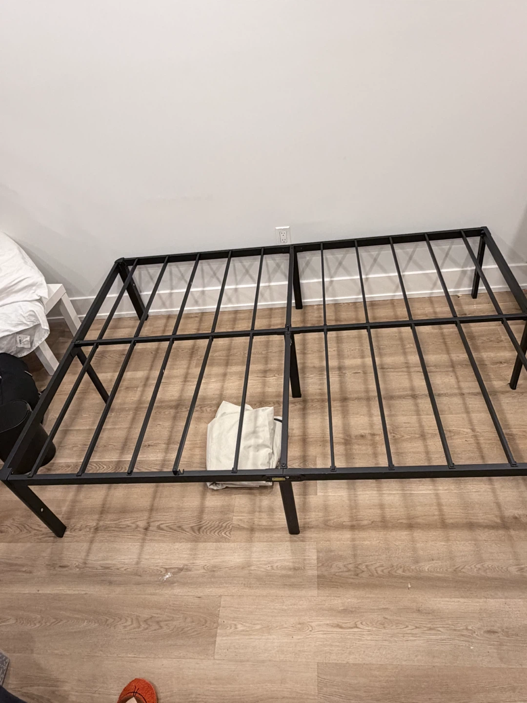 Black Metal Bed Frame - photo 2