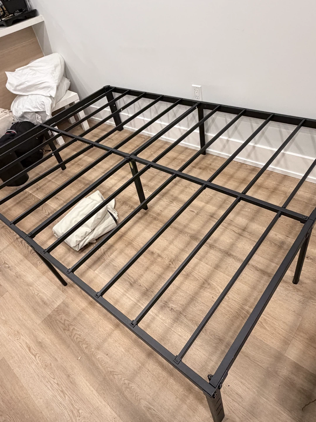 Black Metal Bed Frame - photo 3